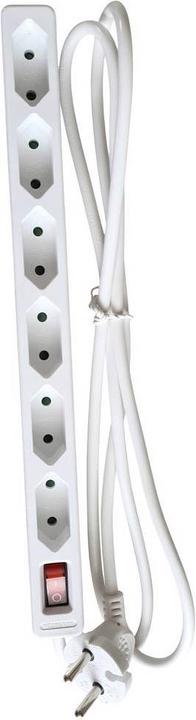 Image du produit As - Schwabe Bloc multiprise 6 prises avec interrupteur (6x, CEE 7/16, 1.40 m)