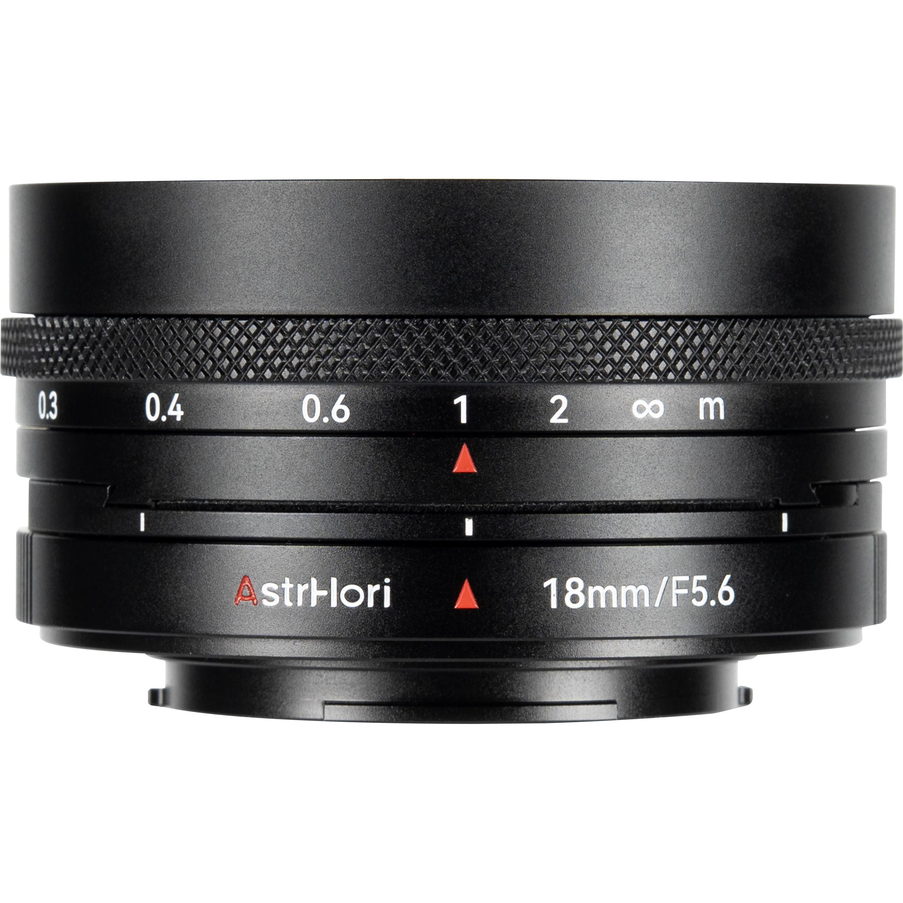 AstrHori 18mm F5.6 Fuji X Mount APS-C Lens Black (APS-C / DX), Obiettivo, Nero