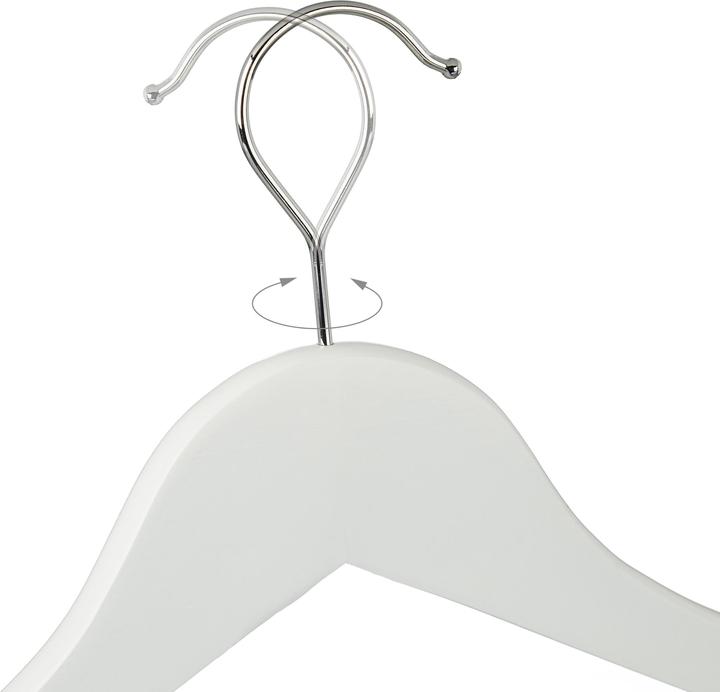Actual product image Relaxdays Clothes Hanger Set of 10 (10 x)