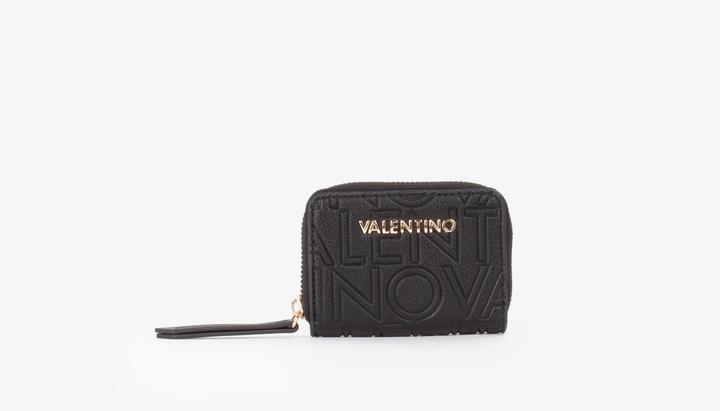 Actual product image Valentino Black Pansy Wallet