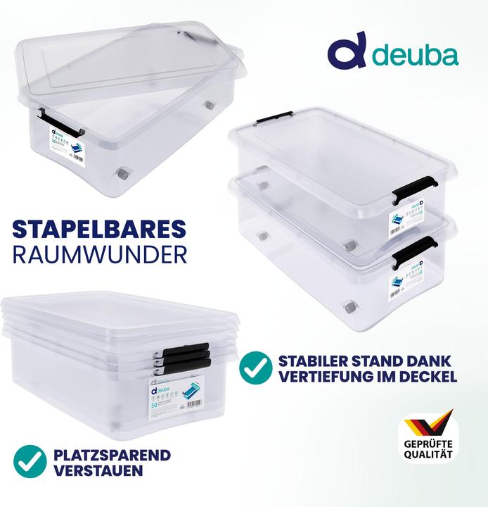 Immagine prodotto Deuba Aufbewahrungsbox (60 x 40 x 17 cm, 30 l)