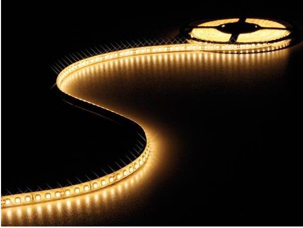 Produktbild Velleman FLEXIBLER LED-STREIFEN - WARMWEIss - 600 LEDs - 5 m - 24 V (Warmweiss, 500 cm, Indoor)
