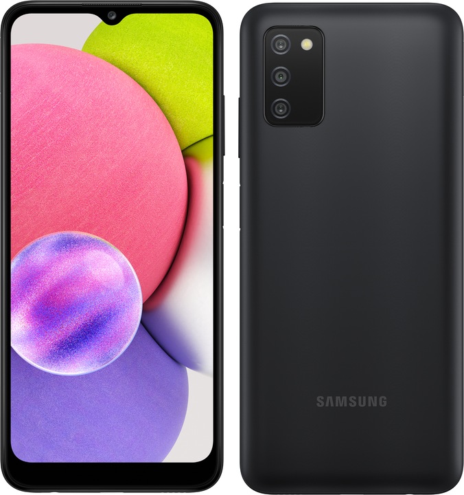 Produktbild Samsung Galaxy A03s EU (32 GB, Schwarz, 6.50", Dual SIM, 13 Mpx, 4G)