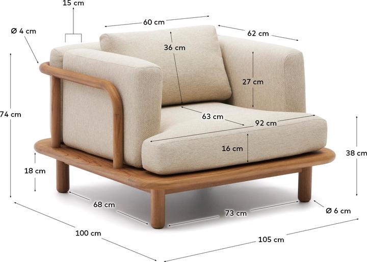 Produktbild Kave Home Turqueta
