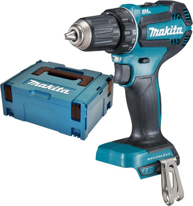 Actual product image Makita Cordless drill driver 18V LXT without battery&charger (Rechargeable battery operated)