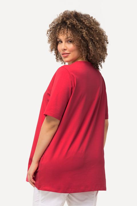 Produktbild Ulla Popken T-Shirt, A-Linie, Carré-Ausschnitt, Halbarm (50, 52)