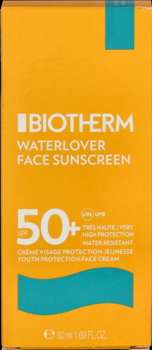 Actual product image Biotherm Waterlover (Sun cream face, SPF 30, 50 ml, 68 g)