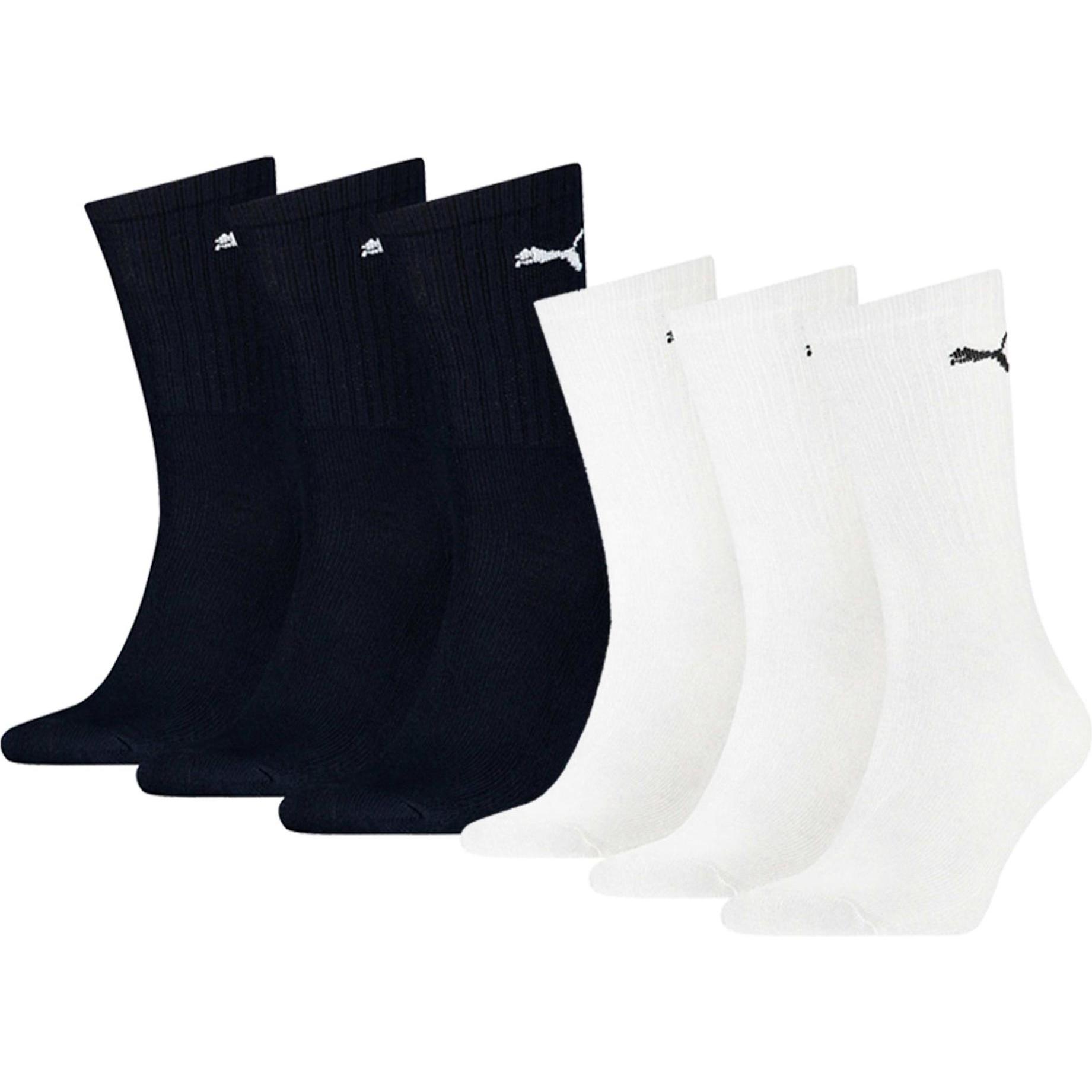 Puma, Herren, Socken, Socken Sportlich Bequem sitzend, Mehrfarbig, (6er Pack, 39 - 42)
