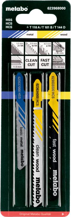 Produktbild Metabo Stichsägeblattsortiment 1