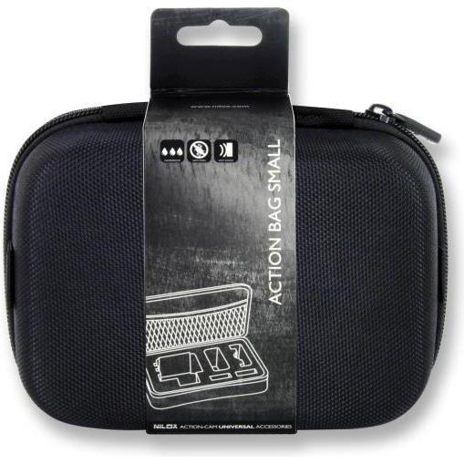 Nilox 14NXCUAKSM001 custodia per fotocamera Custodia a sacchetto Nero (Borsa a tracolla per fotocamera), Borsa fotocamera, Nero