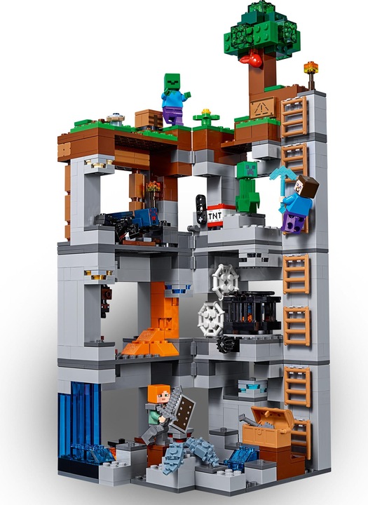 Produktbild LEGO Abenteuer in den Felsen (21147, LEGO Minecraft)