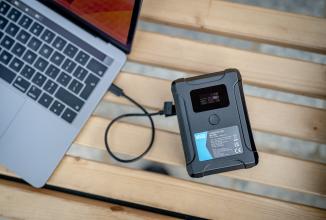 Actual product image Newell BP-190 LCD-V-Mount-Akku (Camera battery)