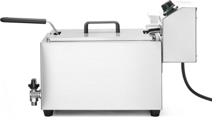 Actual product image Hendi Deep Fryer with Drain Tap 10 l 400V 6600W