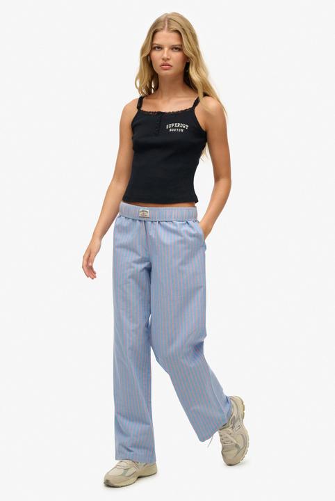 Produktbild Superdry Gestreifte Damenhose mit elastischem Bund (S)
