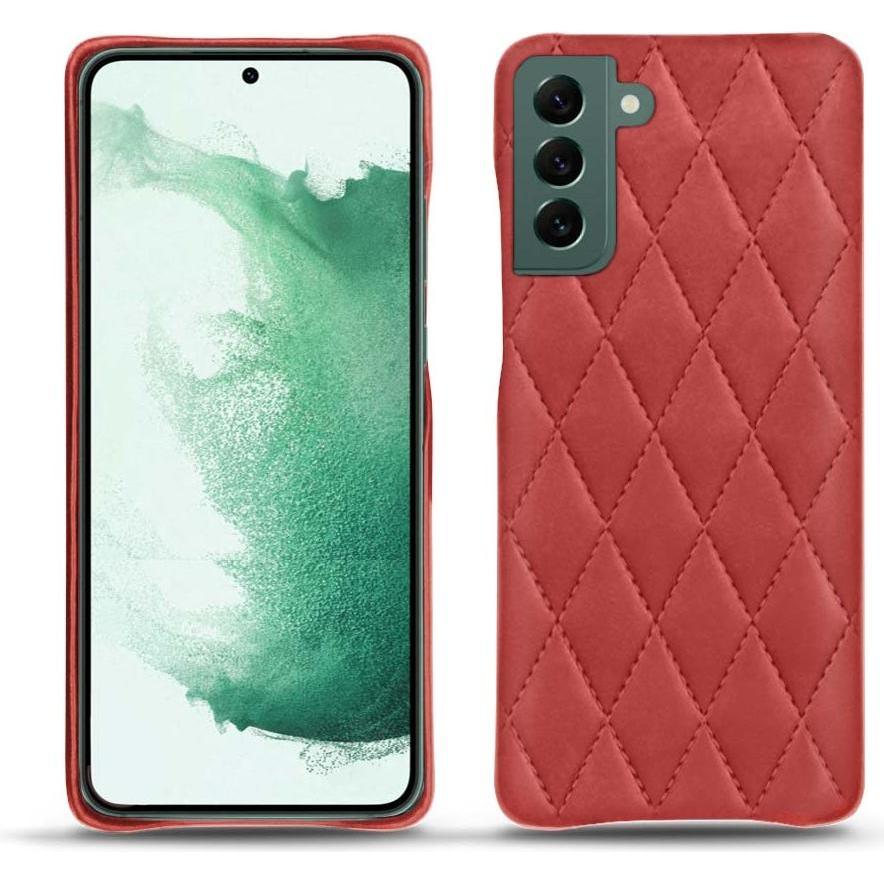 Noreve Lederschutzhülle (Samsung Galaxy S22+ 5G), Smartphone Hülle, Rot