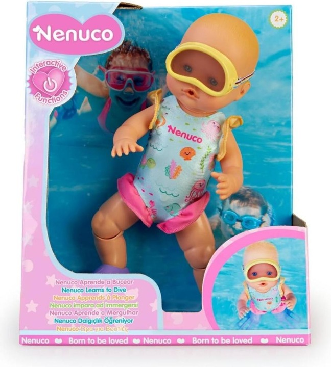 Famosa Nenuco Puppe lernt zu