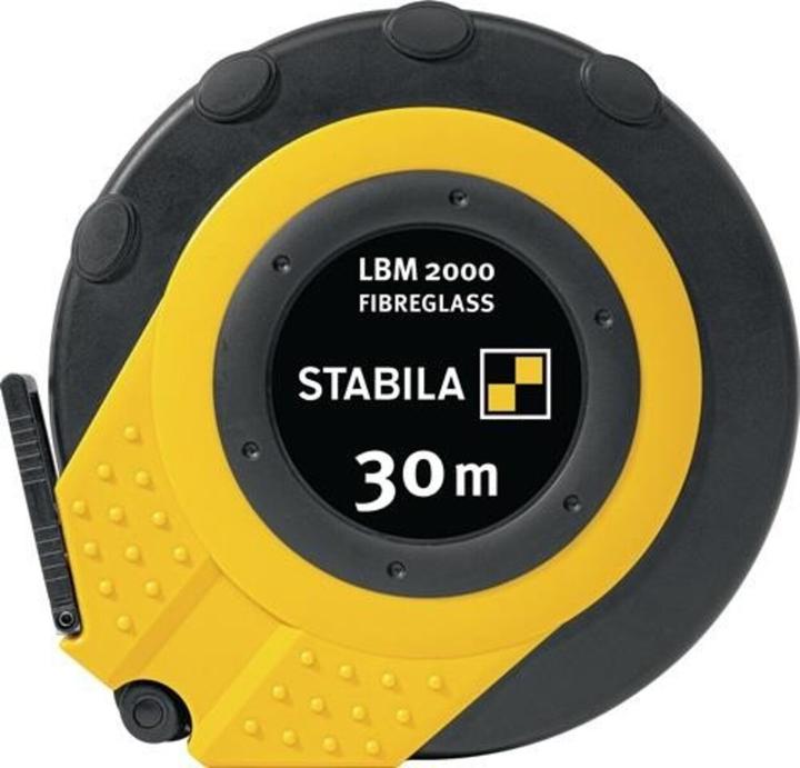 Actual product image Stabila Capsule tape measure LBM 2000 FIBREGLASS, glass fibre tape, metric scale (Metric)