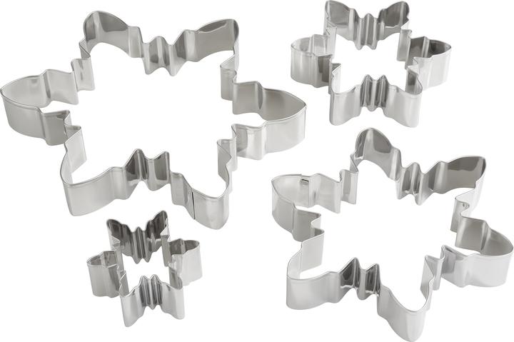 Actual product image Creativ Company Guetzli-Ausstecher 6-16.5 cm, 4 Stück, Materialtyp: Metall