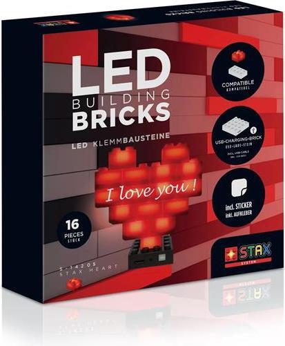 Actual product image Stax Heart - (with battery)