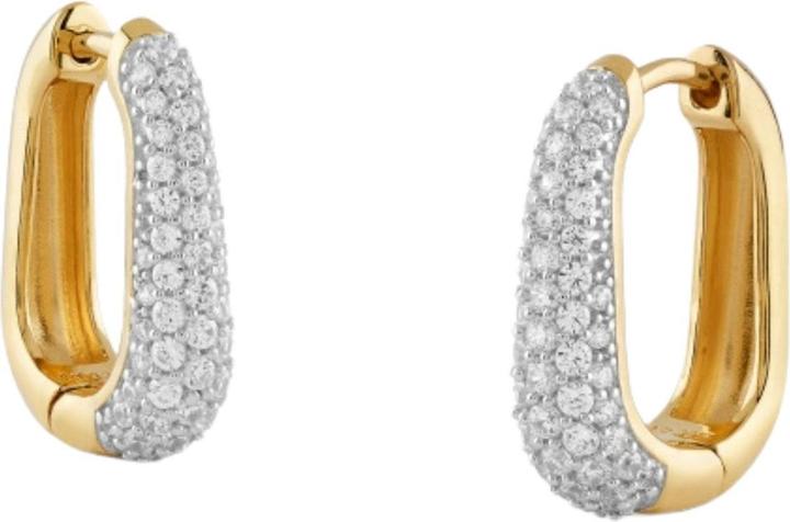 Produktbild Guess 17MM NUANCE FULL PAVE HUGGIES Ohrringe (Silber 925)