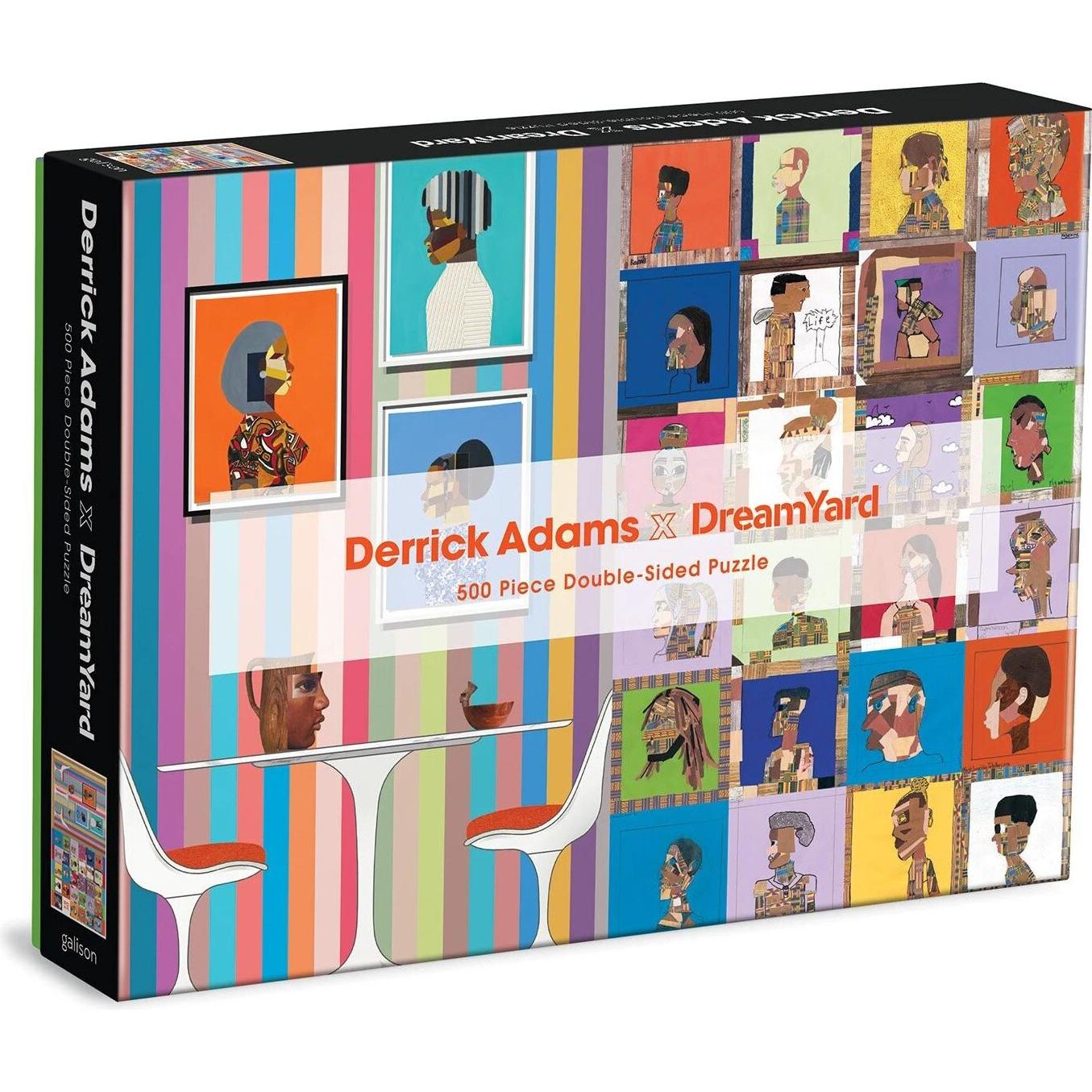 Abrams & Chronicle Derrick Adams x Dreamyard 500 Piece Double-Sided Puzzle (500 Teile)