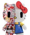 Actual product image YuMe Sanrio DZNR plush figure Hello Kitty 50th Anniversary Edition 18 cm (18 cm)