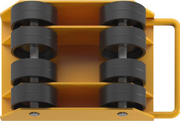 Produktbild eurokraft basic Transportroller mit Nylonrollen