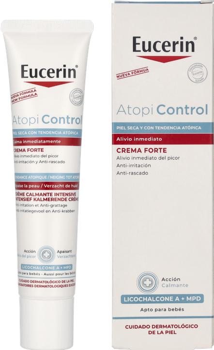 Actual product image Eucerin AtopiControl Intensive Calming Cream (Body cream, 40 ml)