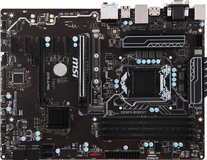 Produktbild MSI Z270-A Pro (LGA 1151, Intel Z270, ATX)