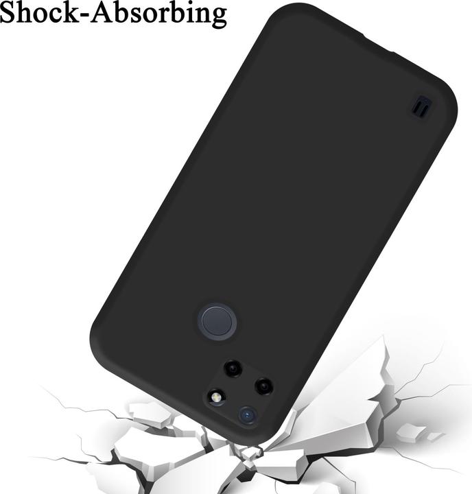 Productafbeelding Cadorabo TPU Liquid Silicone Case Cover voor Realme C21Y / C25Y (Realme C25Y, Realme C21Y)