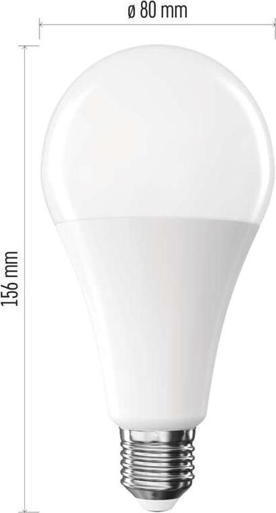 Produktbild Emos LED Lampe Classic A80 / E27 / 20 W (150 W) / 2452 lm / Warmweiss (E27, 20 W, 2452 lm, 1 x, E)