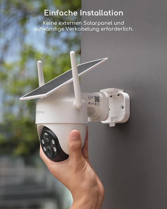 Actual product image Cooau Überwachungskamera