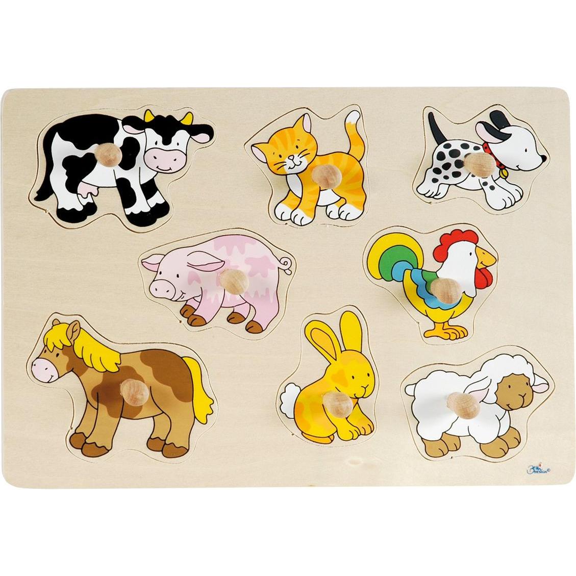 Goki Bubble Puzzle Tiere (8 Teile)