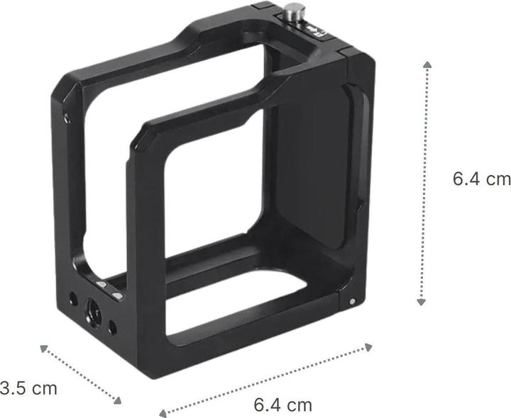 Produktbild Hermex Utility Cage Rahmenhalterung Gehäuse für GoPro Hero 11 Mini