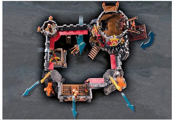 Immagine prodotto Playmobil Fortezza di Burnham Feuerfels (70221, Playmobil Novelmore)