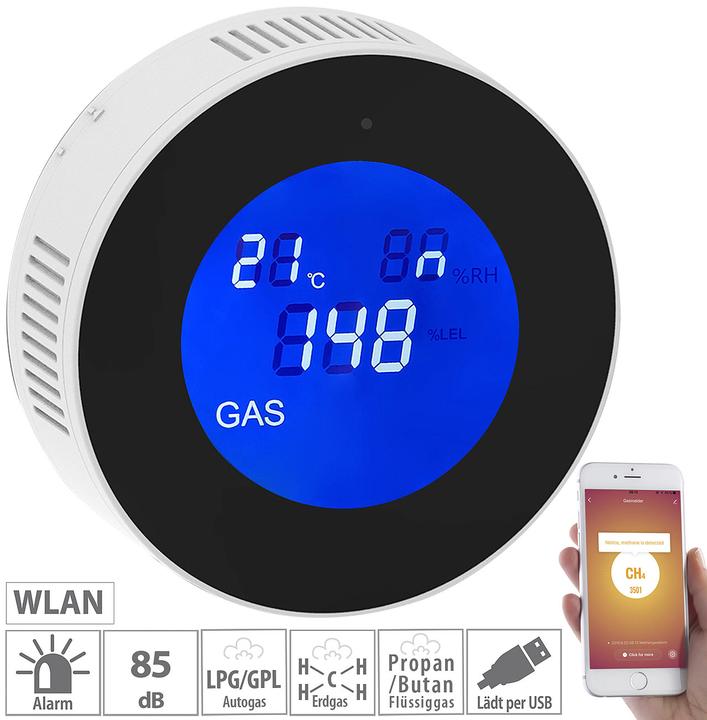 Actual product image VisorTech Multi-gas detector