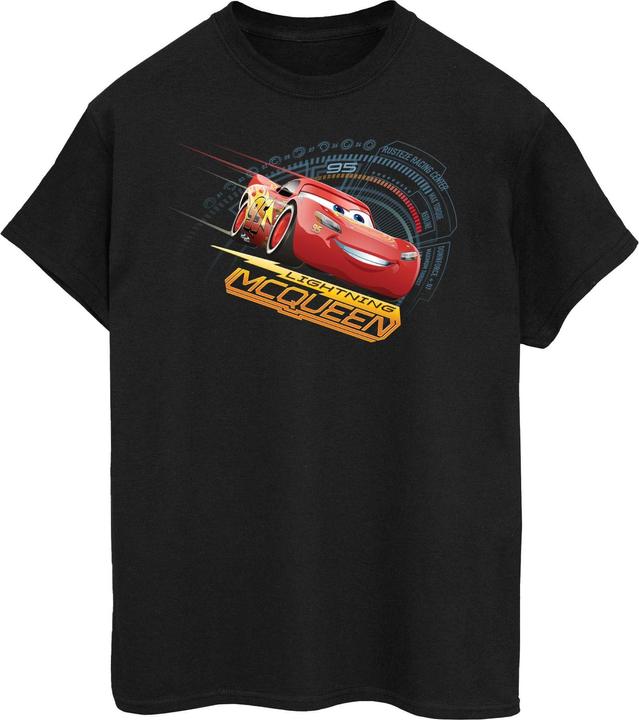 Cars Maglietta da uomo in cotone Saetta McQueen