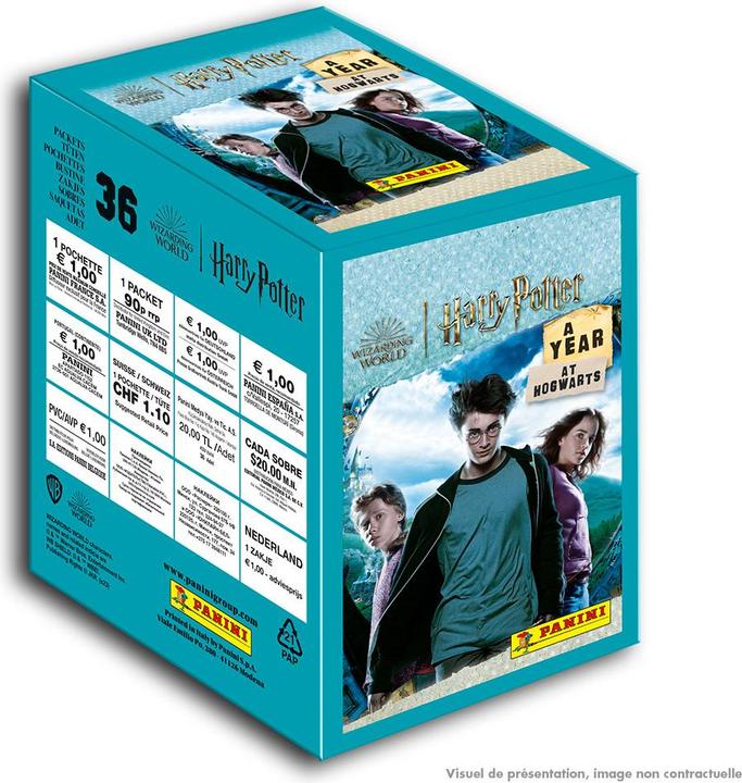 Actual product image Panini A year at Hogwarts (English, Booster Pack)