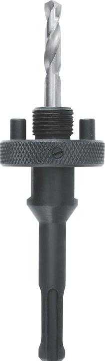 Ruko Support de fixation avec mèche de guidage pour scies cloches bimétalliques HSS A7 (32-210 mm)