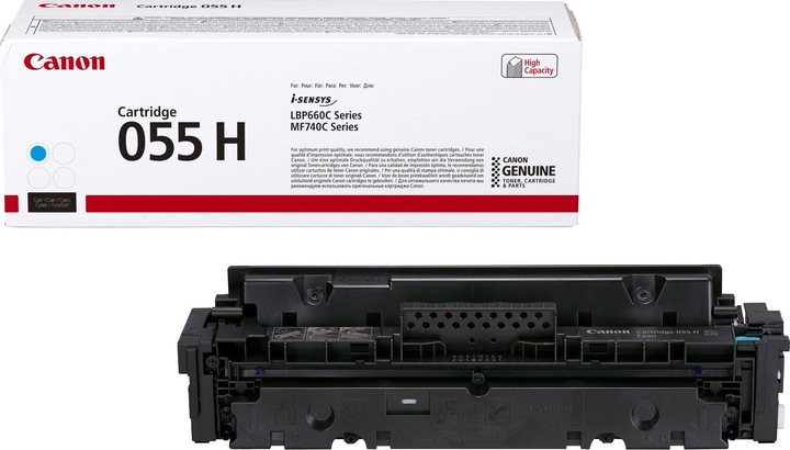 Actual product image Canon 055 H C (C)