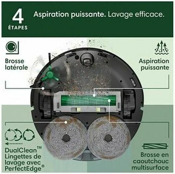 Actual product image iRobot Roomba Plus 505 Combo + AutoWash Dock (Vacuum mopping robot)