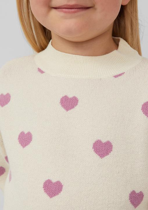 Produktbild s.Oliver Strickpullover Kurzer Strickpullover aus Viskosemix im Loose Fit (92)