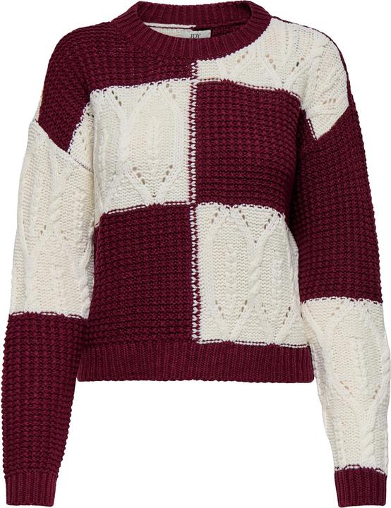 Actual product image JdY Jdyjusty L/S Mix Struc Pullover Knt Noos (S)
