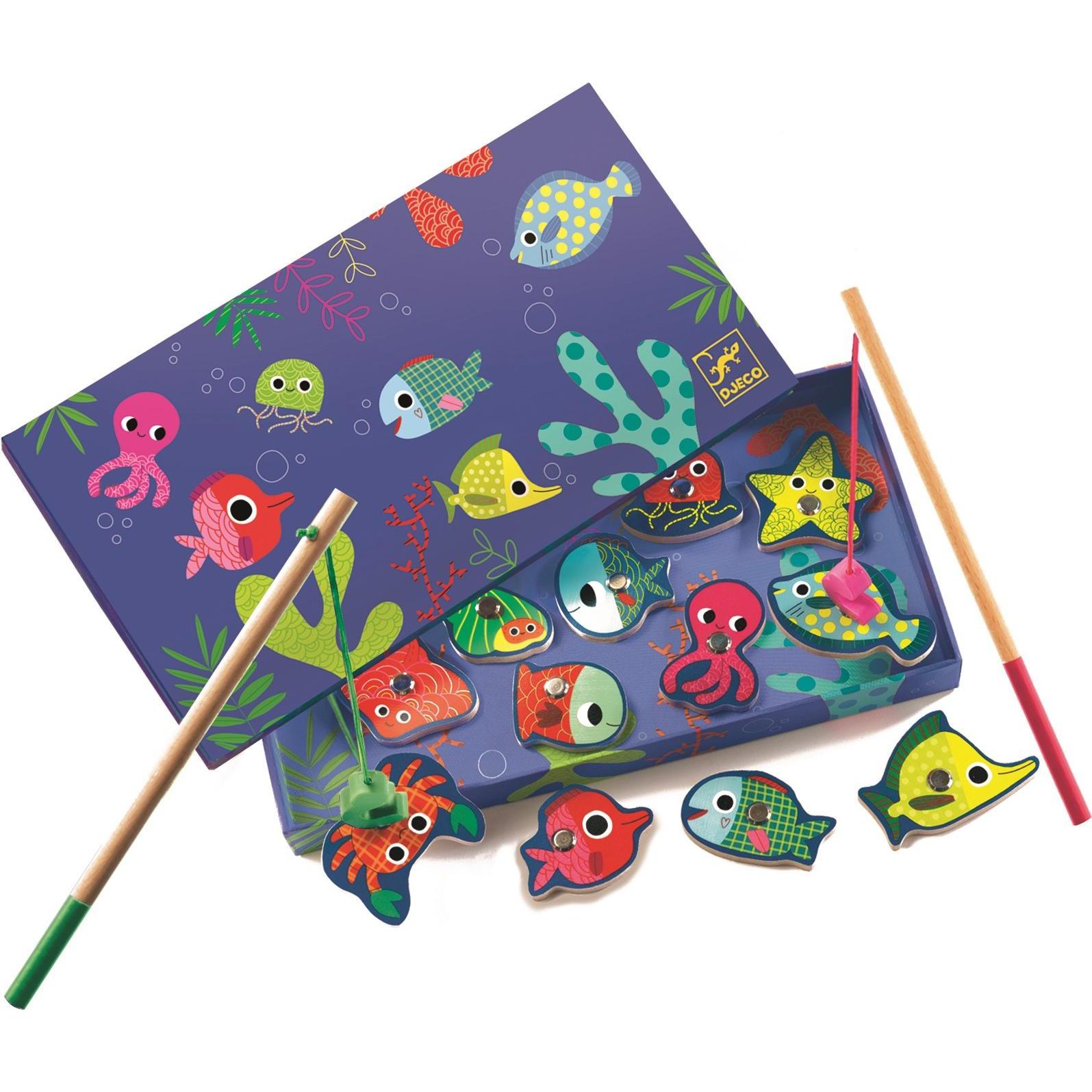 Djeco Magnetspiel Fishing Colour (Multilingual)