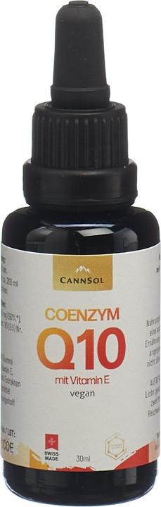 Actual product image Cannsol Coenzyme Q10 with vitamin E water-soluble optimal bioavailability liq (1 pcs., Droplet, 108 g)