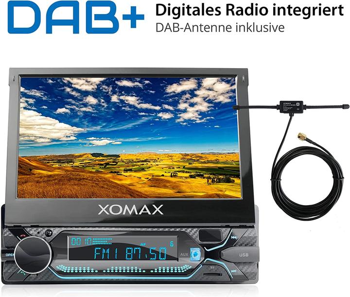 Actual product image Xomax XM-V748D Car Radio