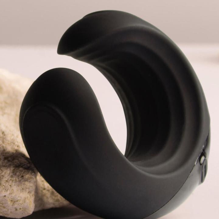 Produktbild Rocks-Off Echo - Vibrating C-Shape Masturbator - Black