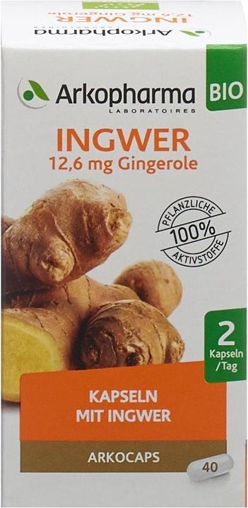 Actual product image Arkopharma Ingwer (40 Piece, Capsules, 40 g)