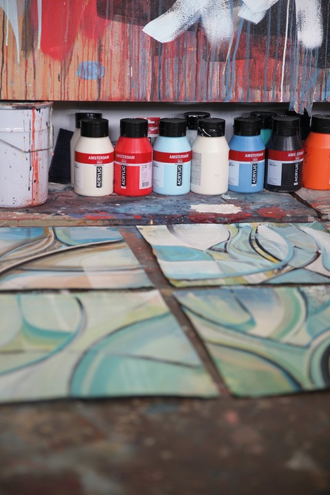 Produktbild Amsterdam Acrylfarbe Standard Series 269 (Azogelb Mittel, 120 ml)