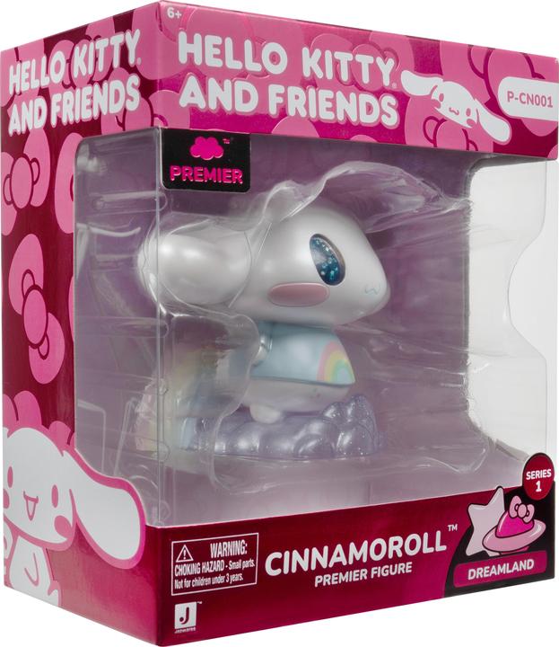 Actual product image Giochi Preziosi Hello Kitty Premier 4-Inch Figure – Cinnamoroll Edition, Collectible and Cinnamoroll Figurine, Detai